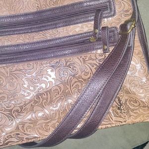 Faux Leather Handbag